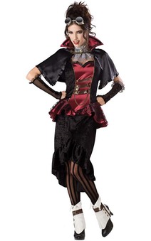 Steampunk Victorian Vampire Adults Costume