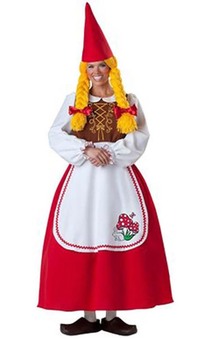Mrs. Garden Gnome Elite Collection Adult Costume