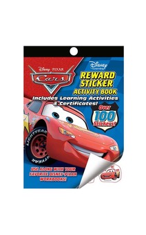 Disney Cars Reward Sticker Activity Book