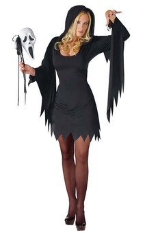 Ghost Face Sexy Scary Adults Costume