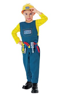 JUNIOR BUILDER HANDY MAN CHILD COSTUME