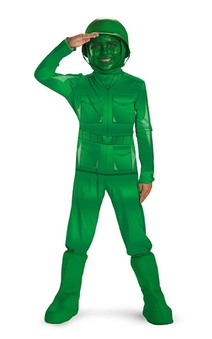 Toy Story Green Soldier Deluxe Child Costume