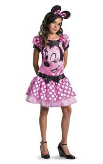 Minnie Mouse Pink Child Costume