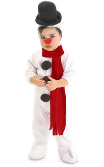 Snowman Toddler Infant Christmas Costume