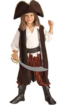 Caribbean Pirate Child Costume