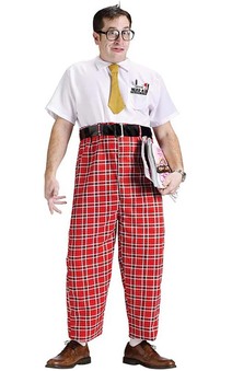 Nerd 50's Adult Costume