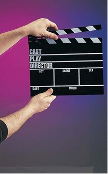 Hollywood Director's Movie Clapboard