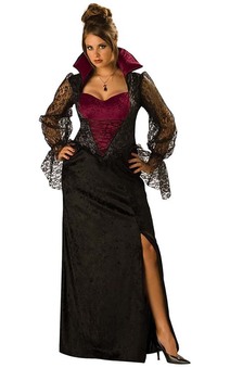 Vampiress Adult Plus Costume