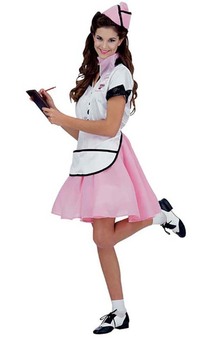 50s Soda Pop Girl Adult Costume