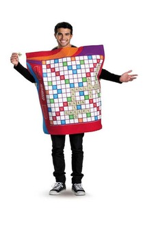 Scrabble Board Game Adult Costume
