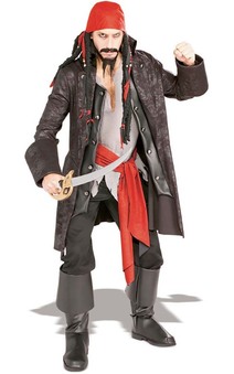 Captain Cutthroat Pirate Adult Costume