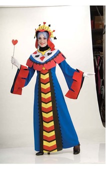 PLAYING CARD QUEEN ADULT COSTUME