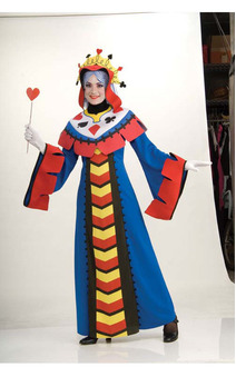 Playing card Queen Adult Costume
