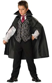 Midnight Vampire Dracular Child Costume