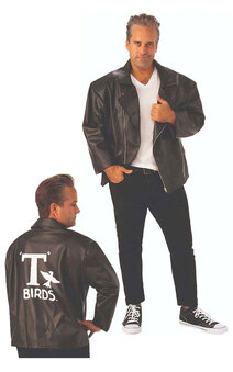 T-birds Jacket Grease Adult Biker Costume