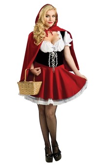 Little Red Riding Hood Adult Plus Costume