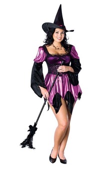 Deluxe Sexy Witch Adult Plus Costume