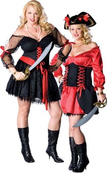 Pirate Wench Adult Plus Costume