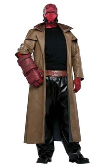 Hellboy Adult Plus Costume