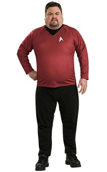 Scotty Star Trek Red Shirt Costume
