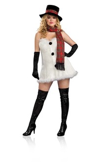 Frostbitten Adult Plus Size Costume