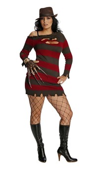 Miss Krueger Adult Nightmare On Elm St Costume