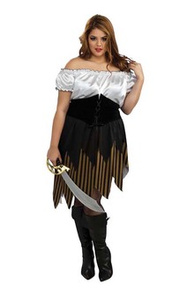 Buccaneer Babe Adult Plus Costume