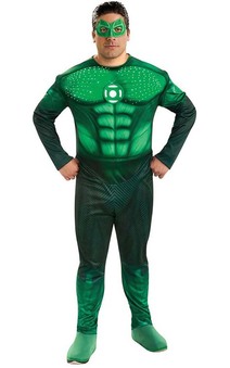 Deluxe Hal Jordan Green Lantern Adult Costume