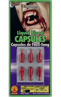 Fake Liquid Blood Capsules
