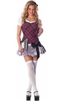Playboy Sexy School Girl Adults Costume