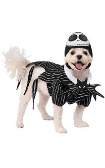 Jack Skellington Pet Dog Disney Costume