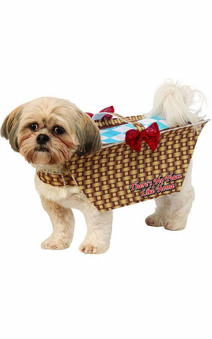 Pet Toto Wizard Of Oz  Basket Dog Costume