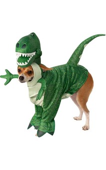 Rex Toy Story Disney Dinsosaur Dog Pet Costume