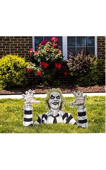 Beetlejuice Ground Breaker Halloween Lawn Decoration Prop