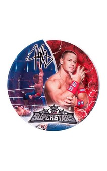 Wwe Johne Cena Wrestling Dinner Plates (8)