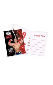 Wwe John Cena Wrestling Invitations (8)