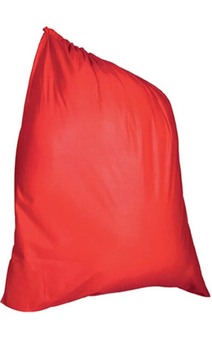 Velour Santa Clause Bag Sack