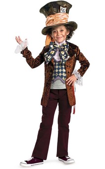 Mad Hatter Child Costume Alice in Wonderland
