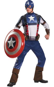Captain America Deluxe Adult Costume