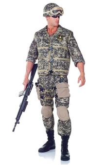 Army Ranger Military Adult Costume