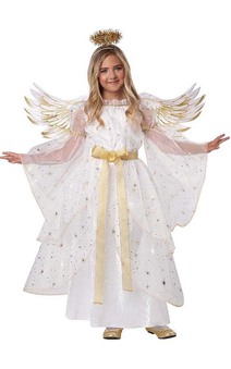 Starburst Angel Child Christmas Nativity Costume