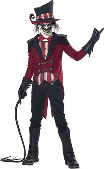Wicked Ringmaster Child Evil Circus Costume