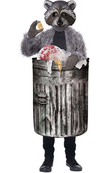 Trash Can Panda Child Costume