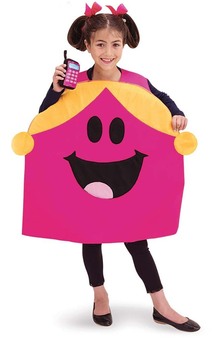 Little Miss Chatterbox Child Mr Men Costume