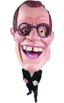 Talk Show Host David Latterman Mask