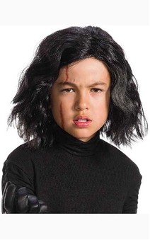 Kylo Ren Star Wars Child Wig & Scar