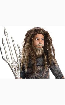 Aquaman Child Beard And Wig Set