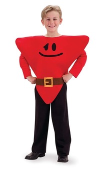 Mr Strong Child Mr Men Costume