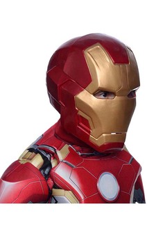 Deluxe Iron Man Avengers Child Mask Helmet