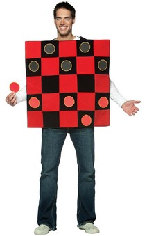 Chinese Checkers Draughts Adult Novelty Costume